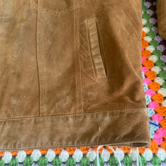 Alan Michaels Suede Jacket size XL - Picture 3 of 16